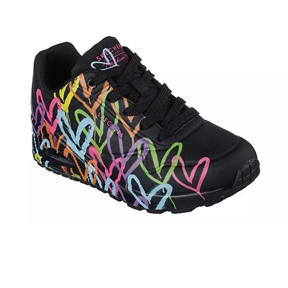 Skechers highlight heart uno sneakers - Picture 3 of 5